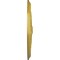 Ekena Millwork Swindon Ceiling Medallion (Fits Canopies up to 2 7/8"), Hand-Painted Rich Gold, 16 7/8"OD x 1 1/2"P CM16SWRGS - alternate 2